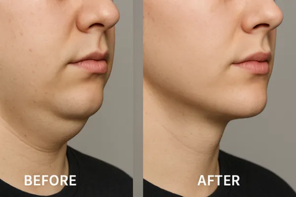 لیپوساکشن زیر چانه