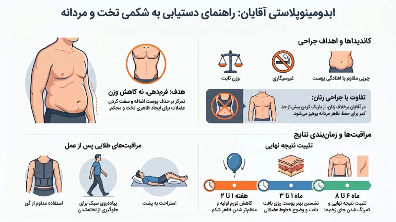 ابدومینوپلاستی مردان