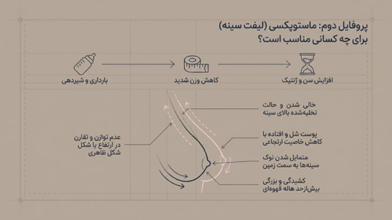 فرق ماموپلاستی و ماستوپکسی