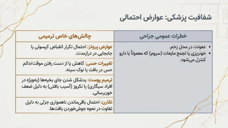 ماموپلاستی ترمیمی