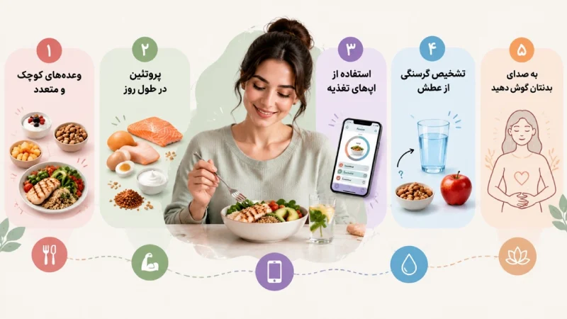 توصیههای کاربردی در رژیم بعد از ابدومینوپلاستی